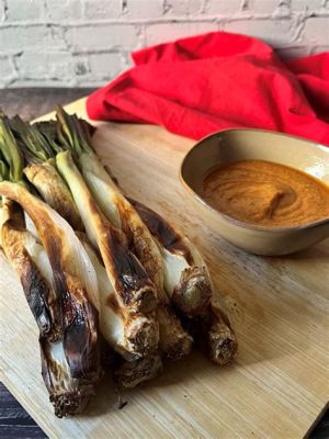  Calçots! Savustettujen sipulin herkkä maku kohtaa grillaamisen täydellisen ruskistuksen